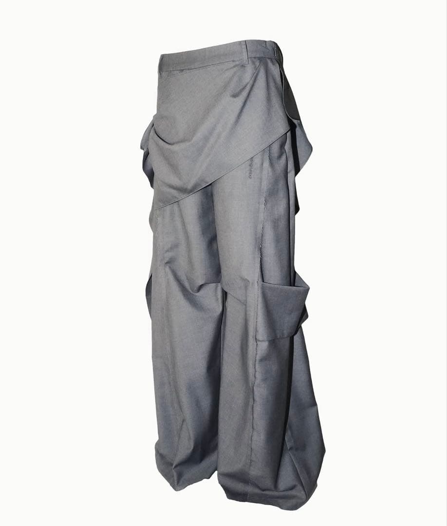 パンツ theredthread S drape tail pants