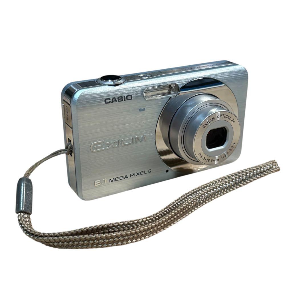 CASIO EXILIM EX-Z80 シルバー バッテリー付 コンデジ