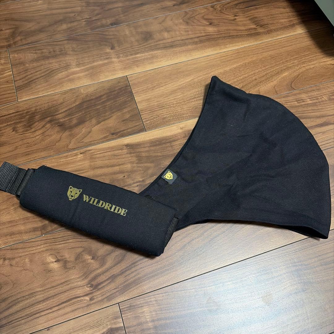 【美品】WILDRIDE （ワイルドライド）ヒップシート ショルダー　ブラック