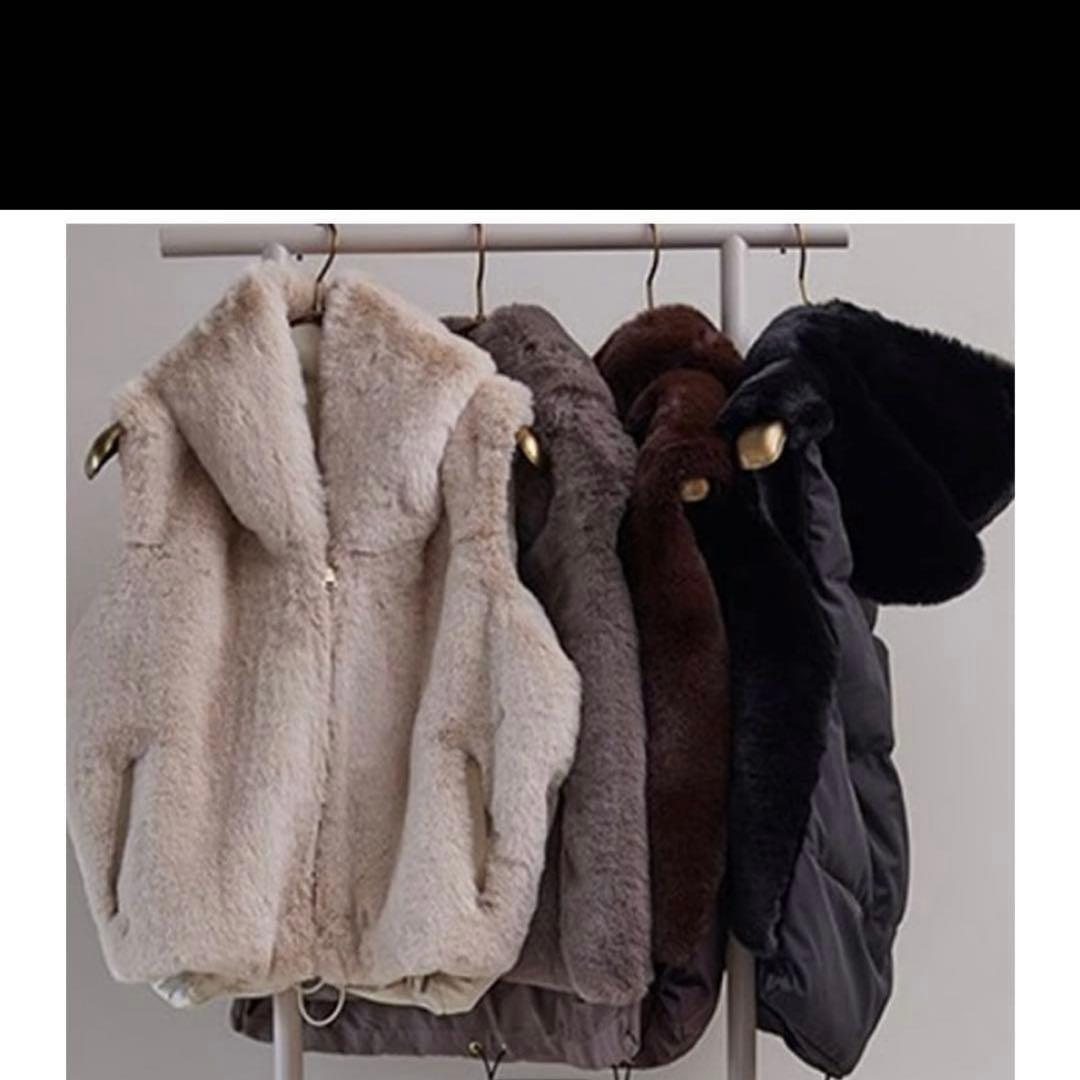 Muel Chic ミュエルシック モントフェイクムートンベスト