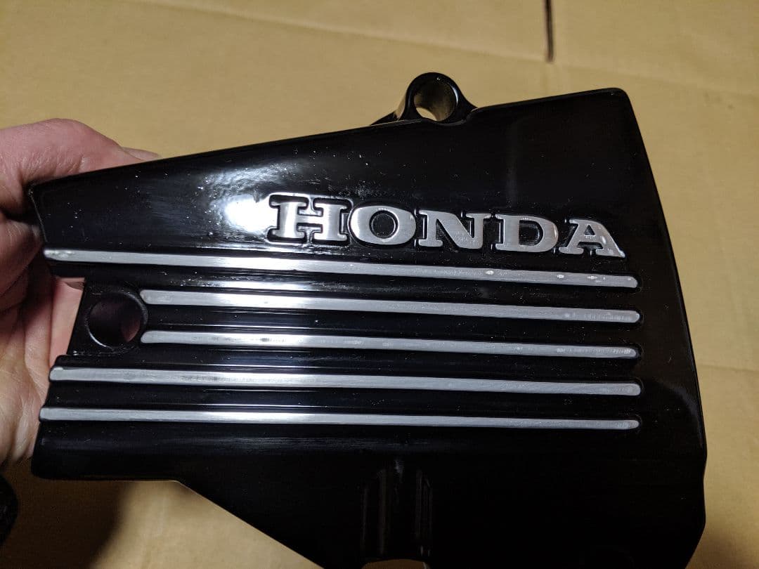 CBX400F エンジン　スプロケカバー　エンジンカバー