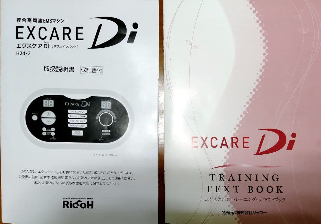 複合高周波EMSマシン EXCARE Di H24-7 Vスティックセット