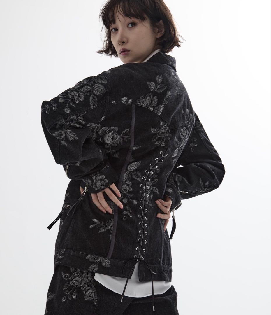 fetico ローズデニムジャケット