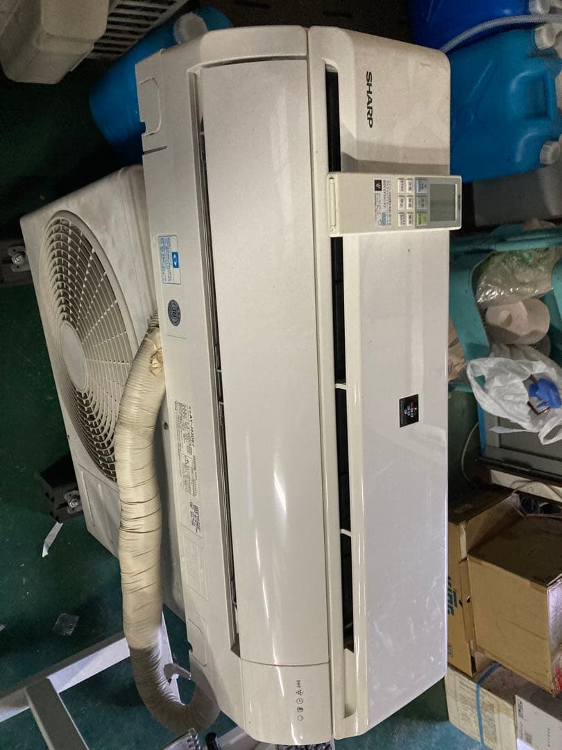 SHARP AY-J22DE7 エアコン本体 2019年製