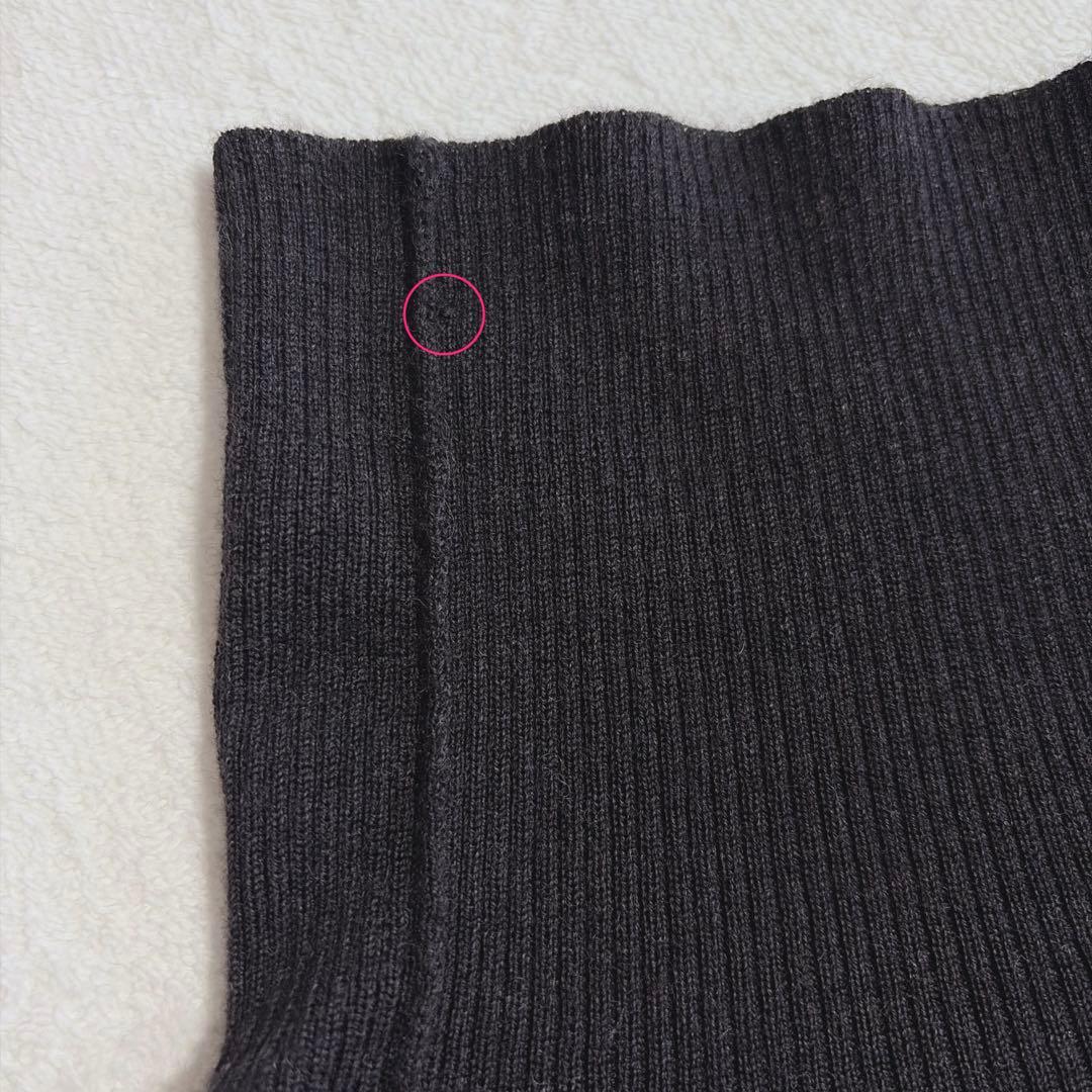 AP STUDIO タートルネック リブニット マキシ ワンピース