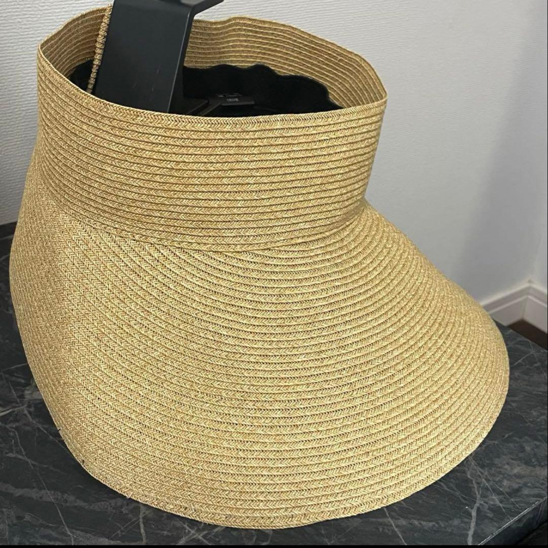 サンバリア100ハット 帽子 サンバイザー　折り畳み