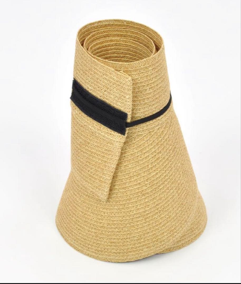 サンバリア100ハット 帽子 サンバイザー　折り畳み