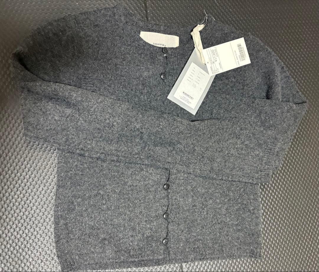 新品未使用】todayful Cashmere Compact Cardigan