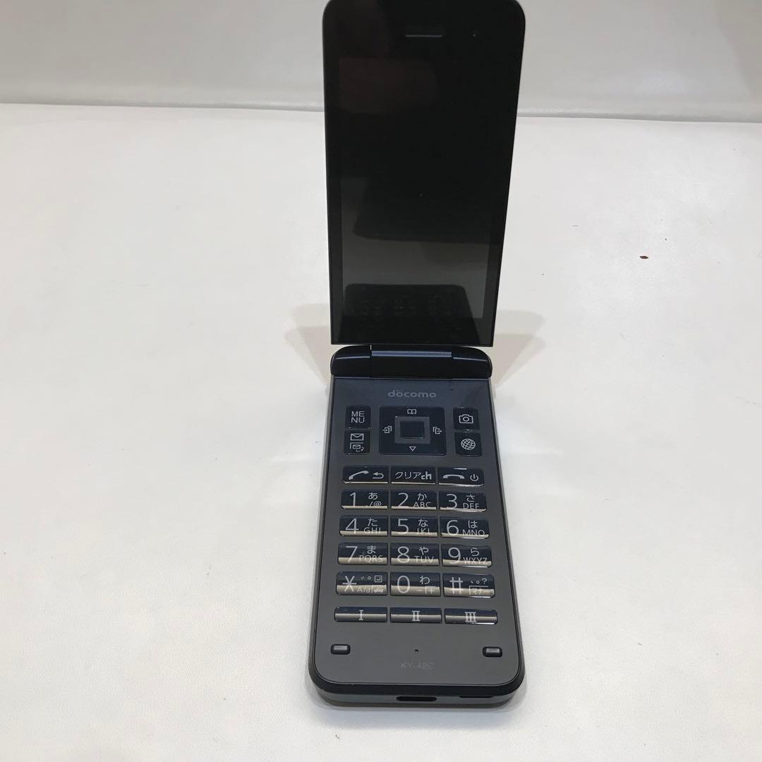 docomo DIGNO KY-42C ブラック 携帯電話 本体 90014