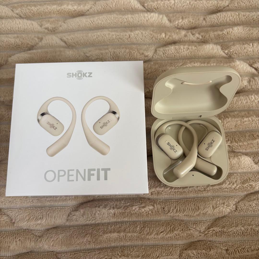 美品♡Shokz OpenFit 完全ワイヤレスイヤホン