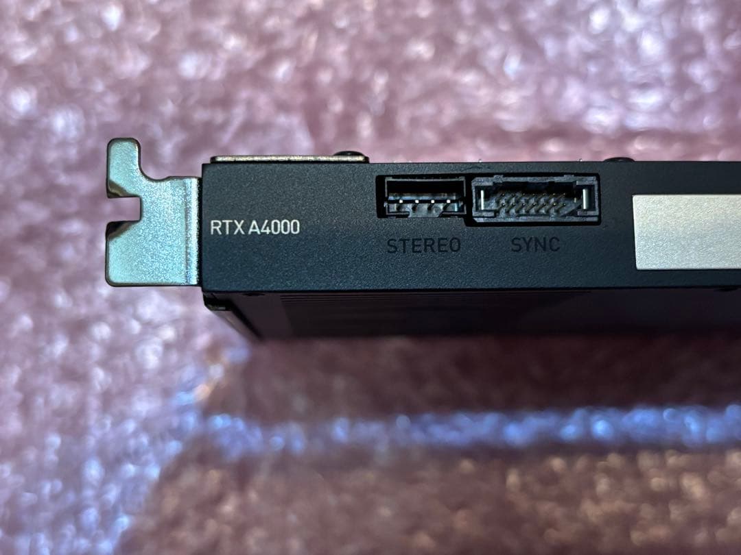 NVIDIA RTX A4000 グラフィックボード 16GB GDDR6