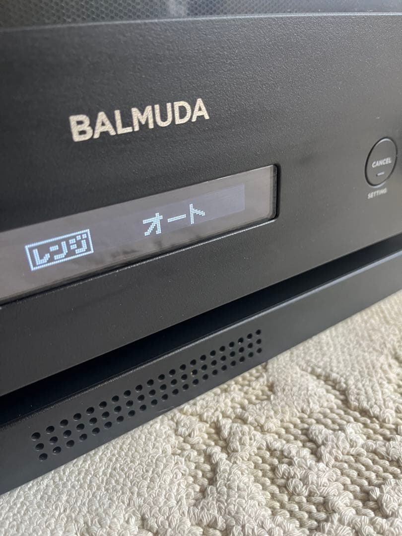 【ジャンク】バルミューダ オーブンレンジ 2019年製