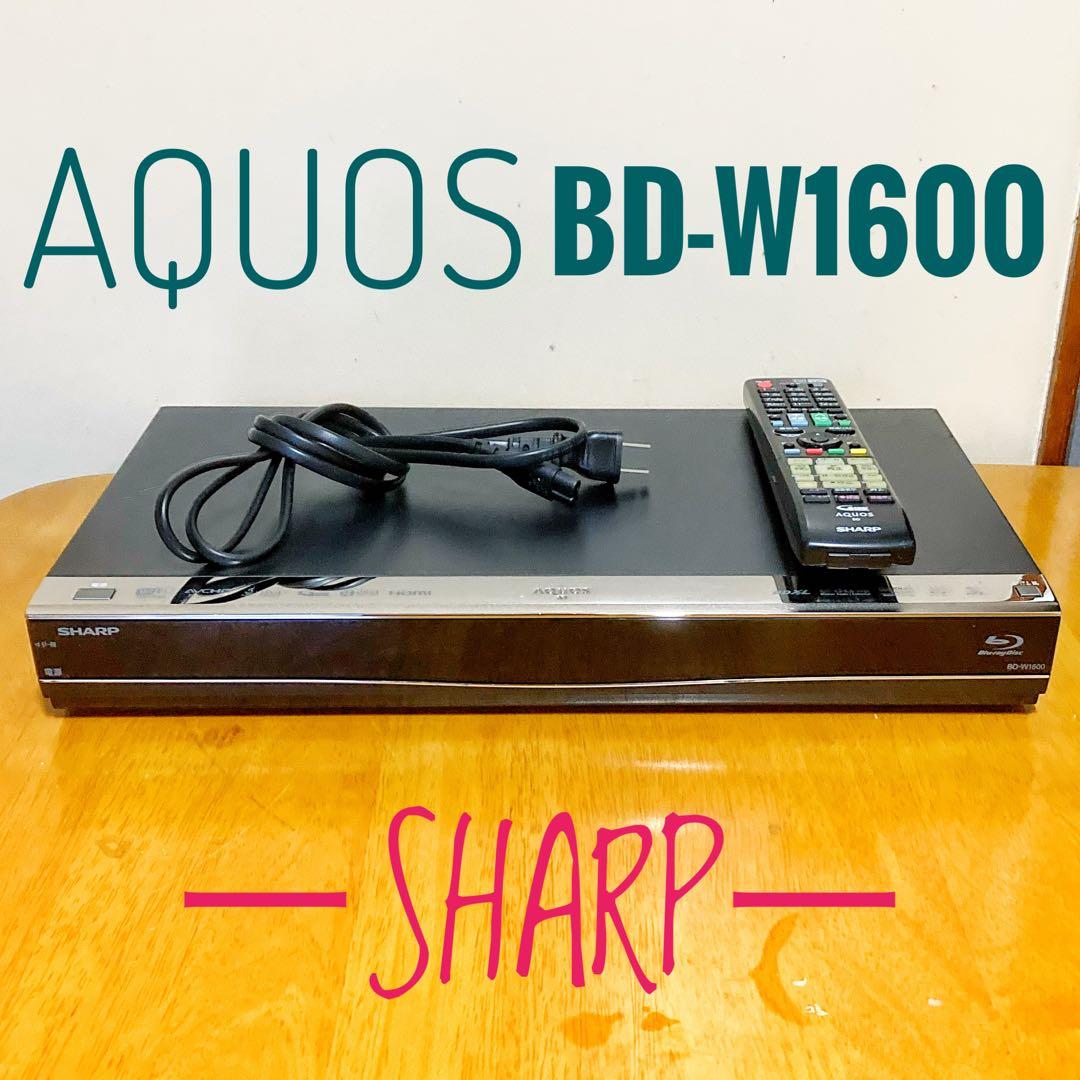 リモコン無し　SHARP ブルーレイレコーダー HDD 1TB 2チューナー