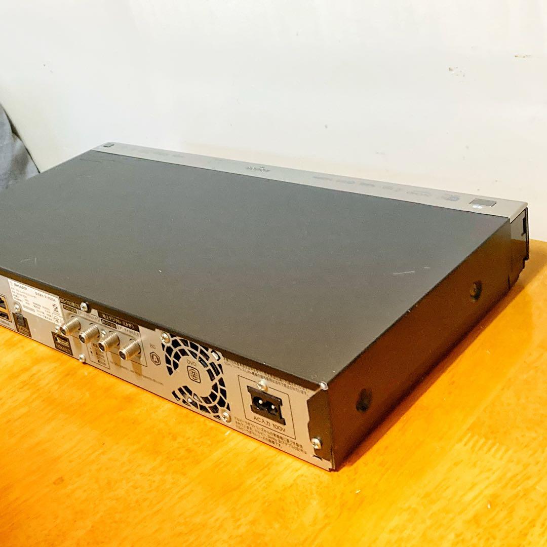 リモコン無し　SHARP ブルーレイレコーダー HDD 1TB 2チューナー