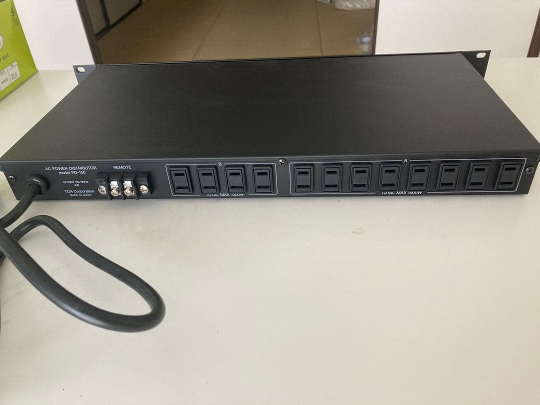 新品　TOA PD-150　パワーディストリビューター　動作確認済み