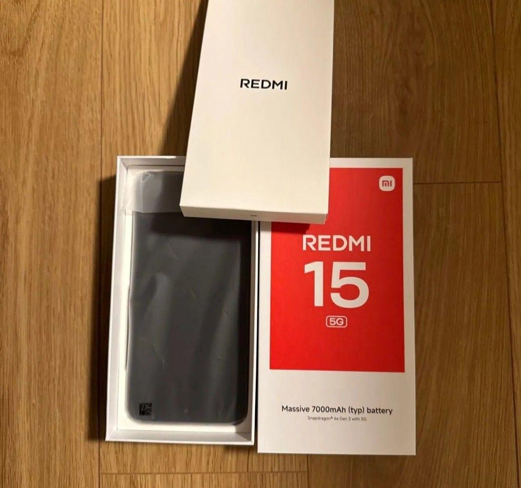redmi15 黒 128gb