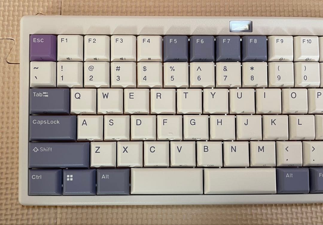 NiZ-L84-3M-PG 無線キーボード Purple White