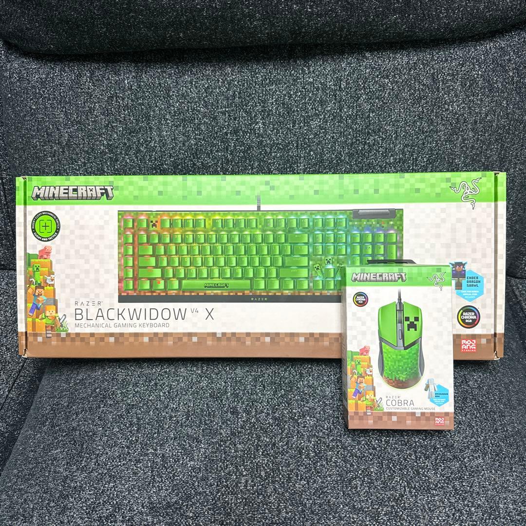 【新品未使用】MINECRAFT キーボード・マウスセット