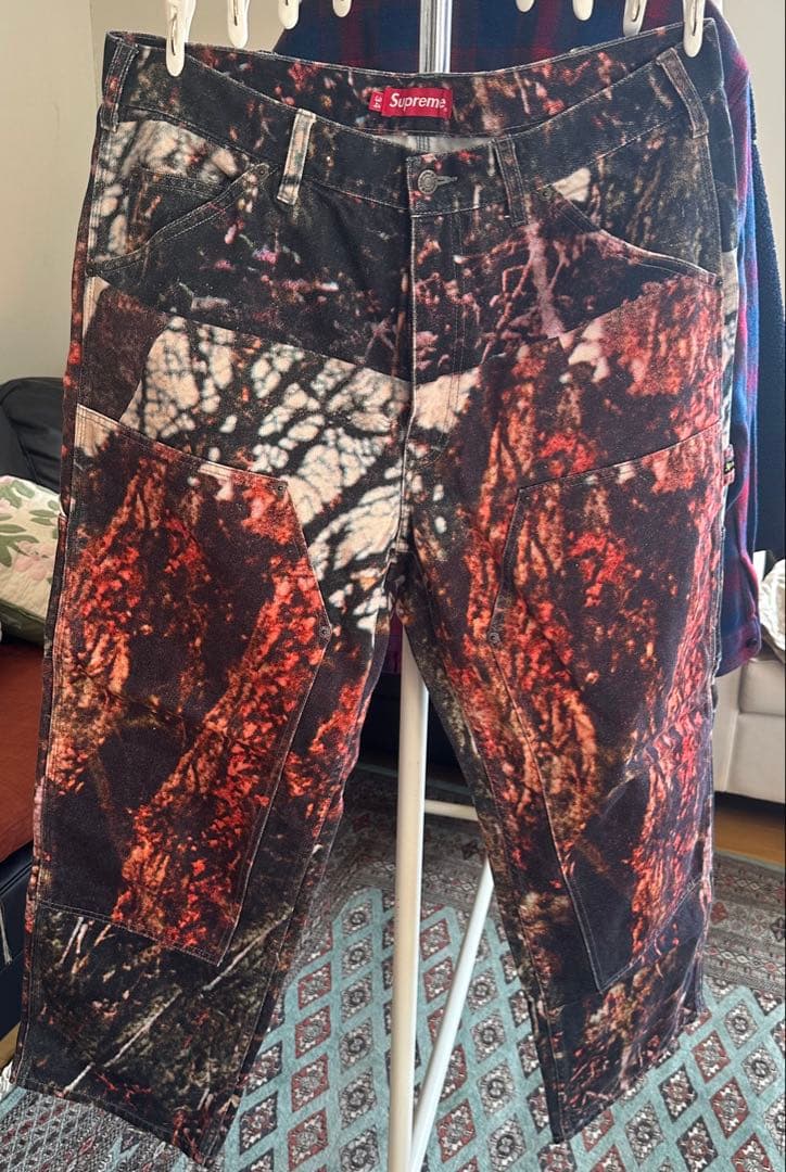 パンツ Supreme Double Knee Denim Painter Pant