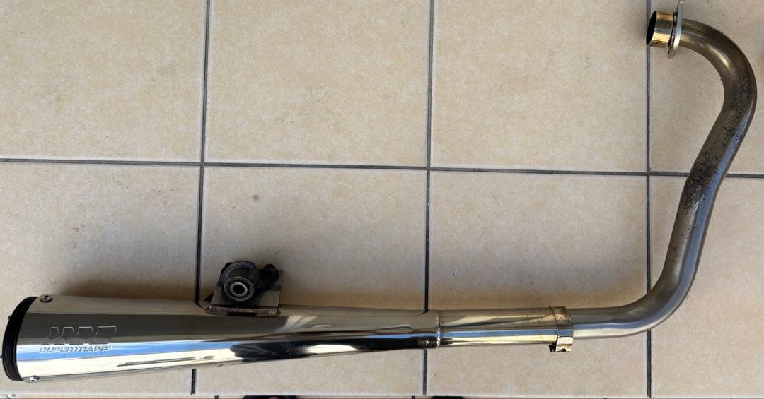 スーパートラップマフラー　M字エキパイ　USフルパワー