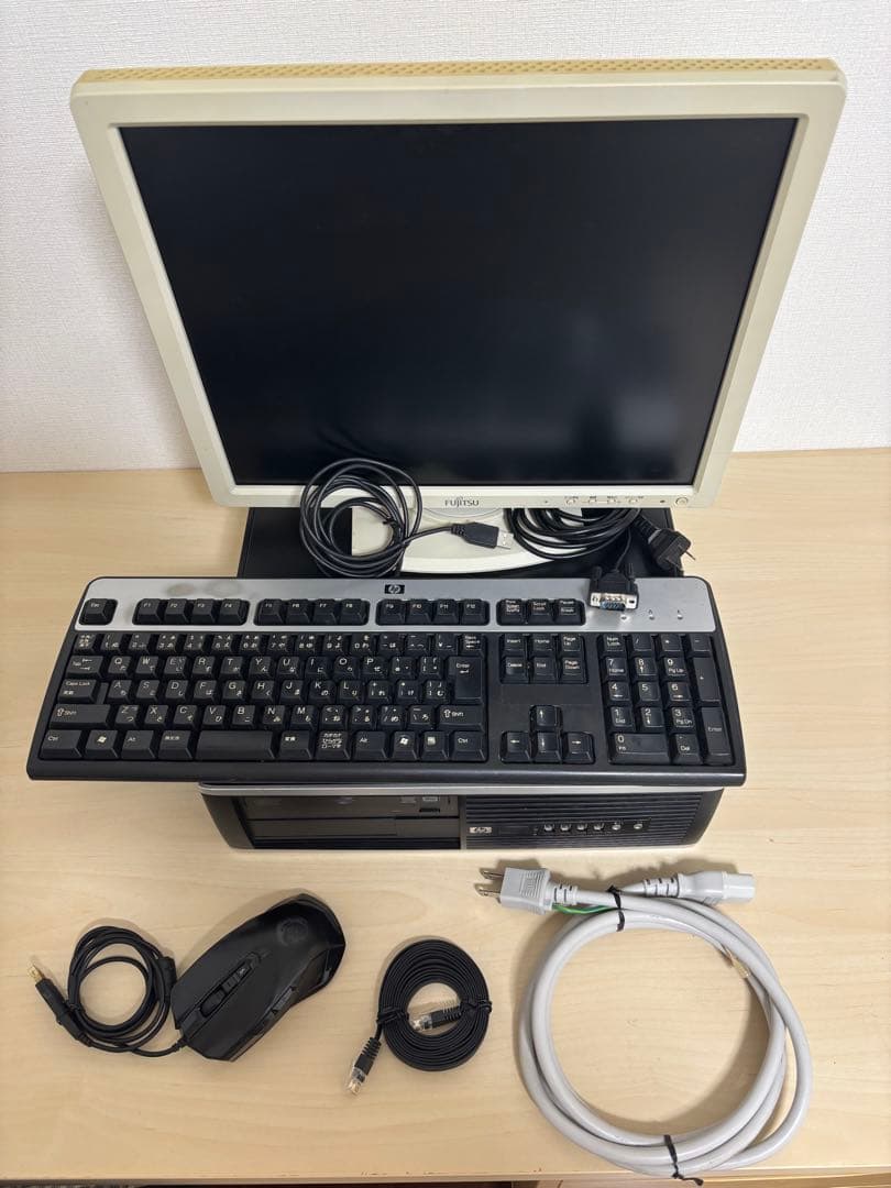 実働品値引可HP Compaq6000Pro E7500☆Win10♪ 付属品付