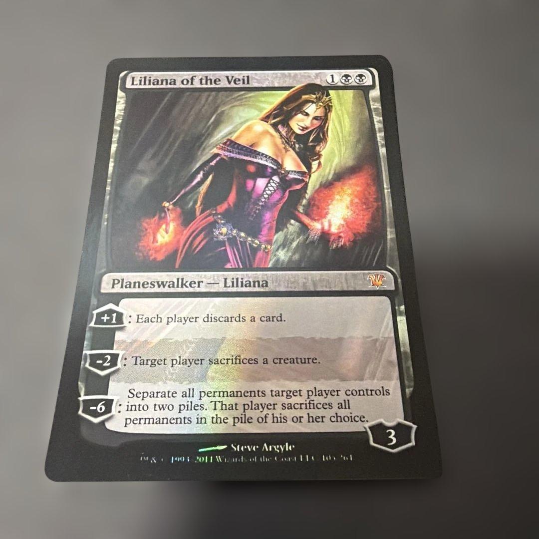 ①MTG foil 《ヴェールのリリアナ》[ISD]英語