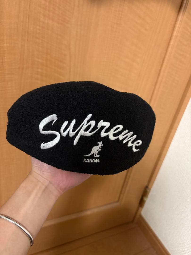 Supreme KANGOL ベレー帽 M 黒