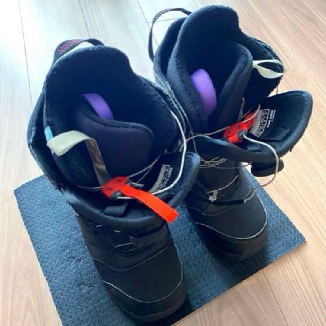 【セール！】Burton ミント BOA スノーボードブーツ 23cm ブラック