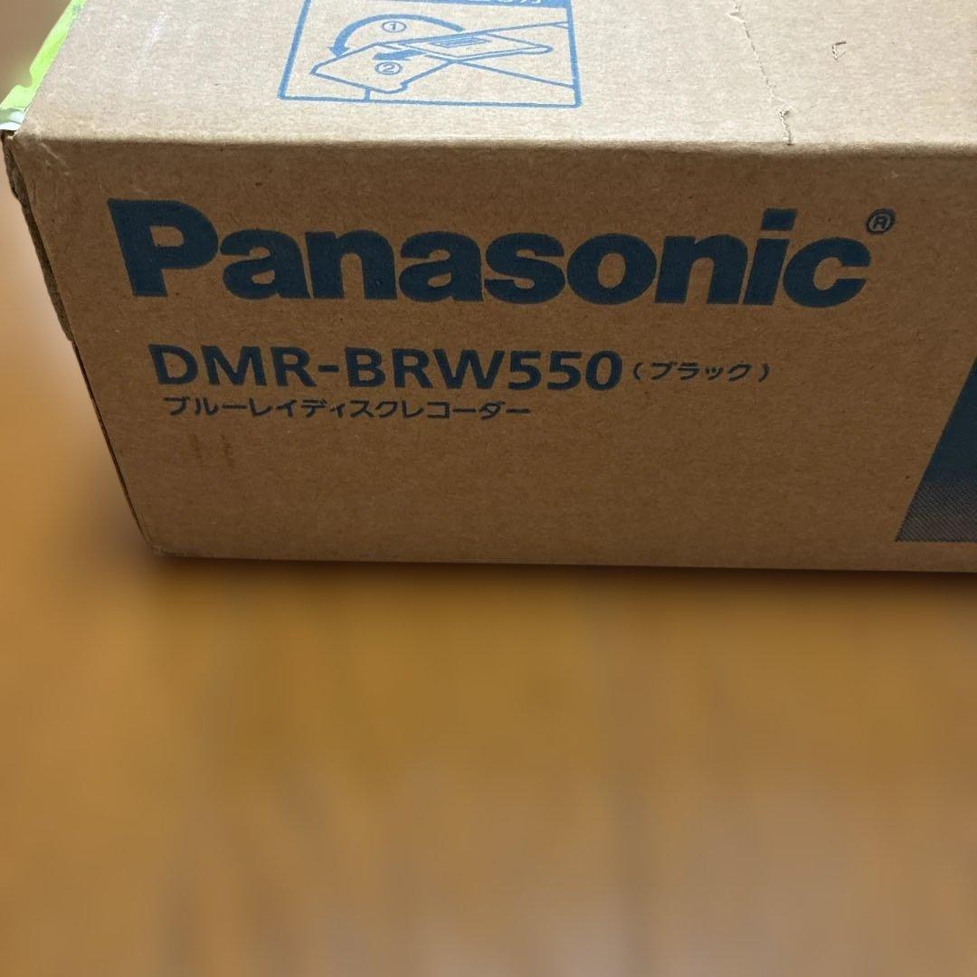 Panasonicブルーレイディスクレコーダー DMR-BRW550 500GB