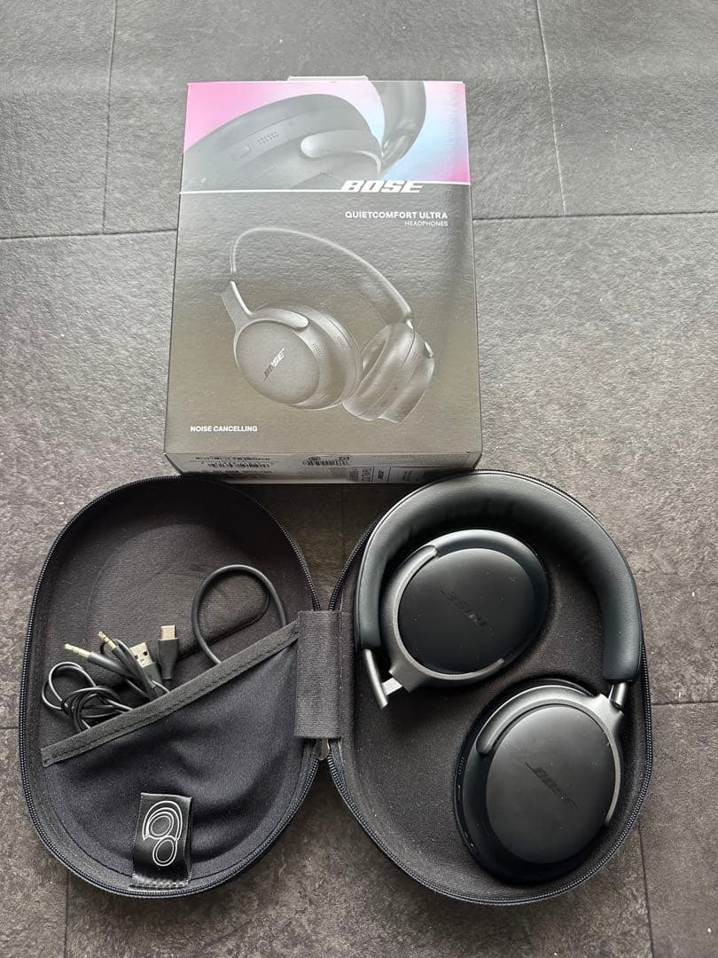 Bose QuietComfort Ultra ヘッドホン　黒