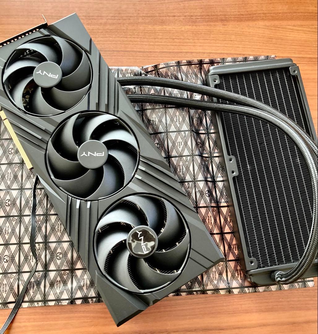 【動作品】PNY GeForce RTX4090【水冷】