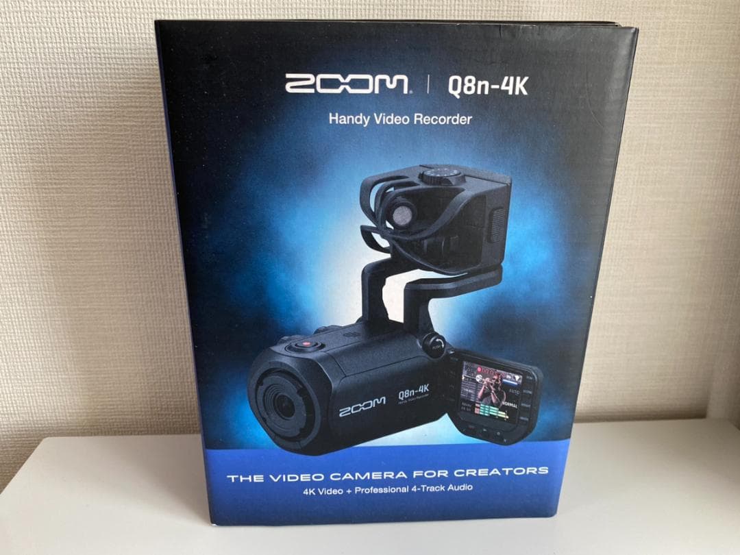 ZOOM ズーム Q8n-4K ハンディビデオレコーダー4K画質 ブラック