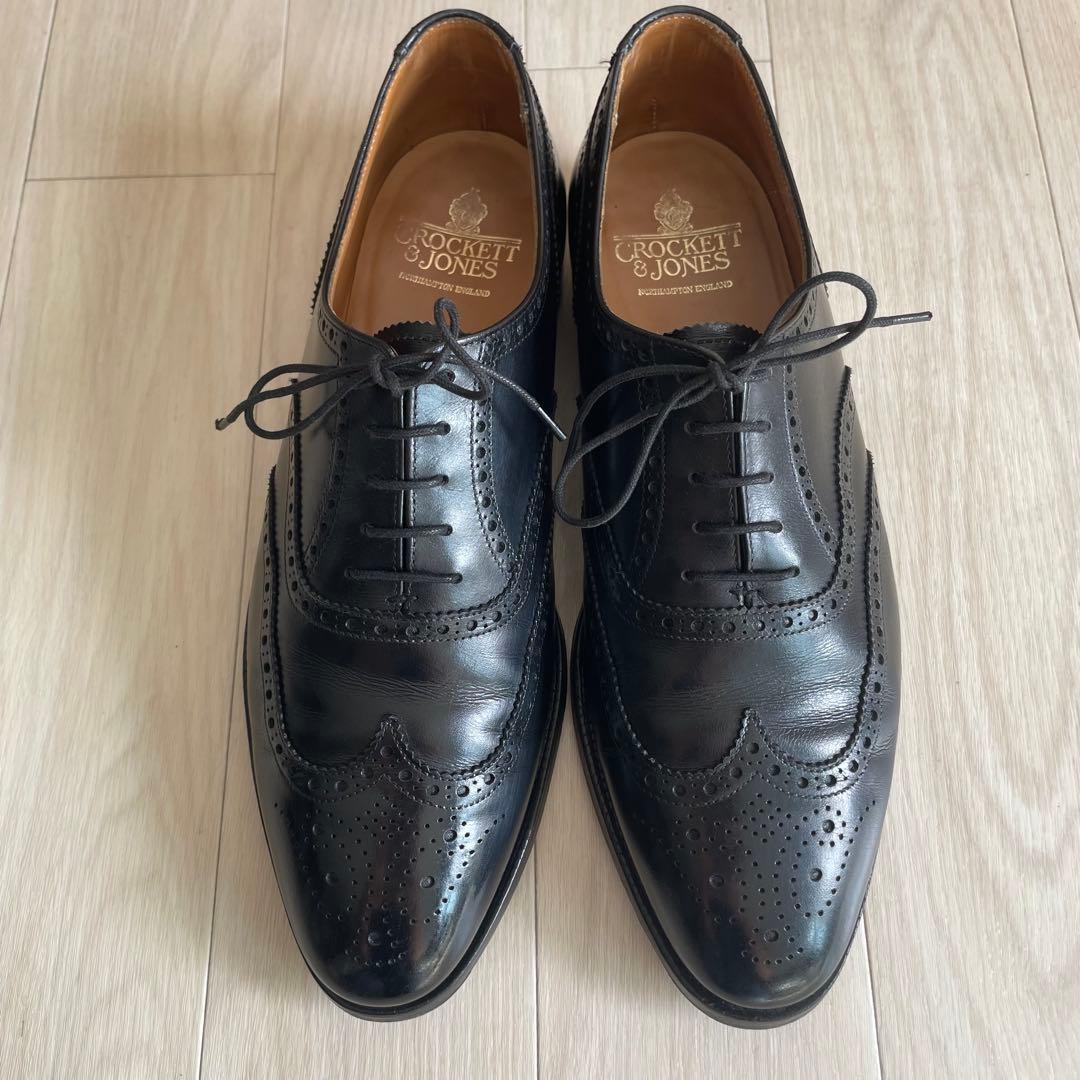 希少　廃盤　クロケット&ジョーンズ FINSBURY ドレスウィングチップ 8