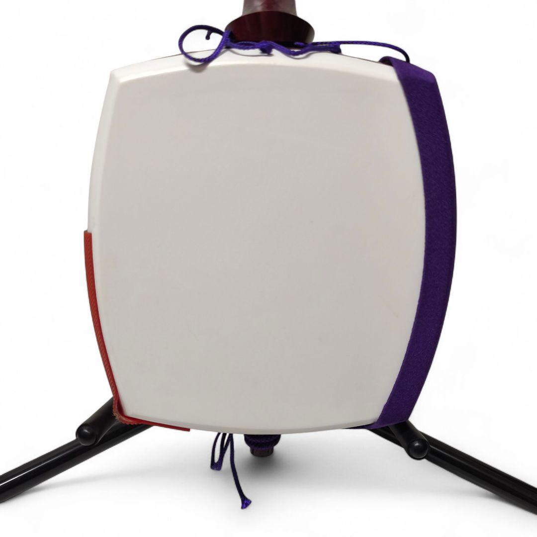 美品！日本和楽器製造 銀河印 にちわ印 津軽三味線 入門セット（合成皮・花梨材）