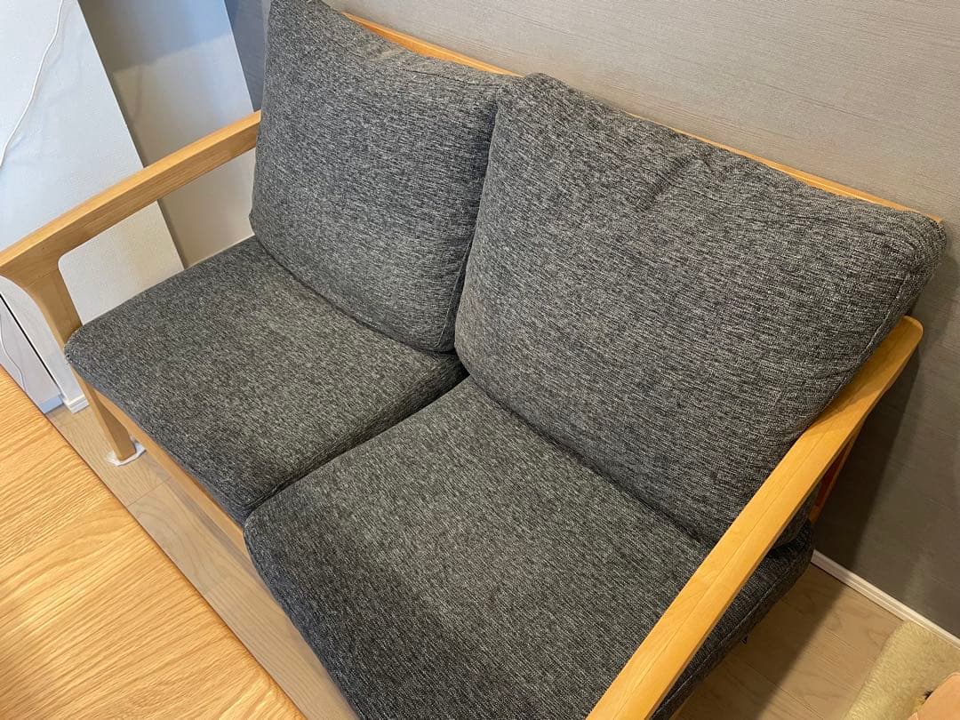 ベルメゾン　2人掛けソファ