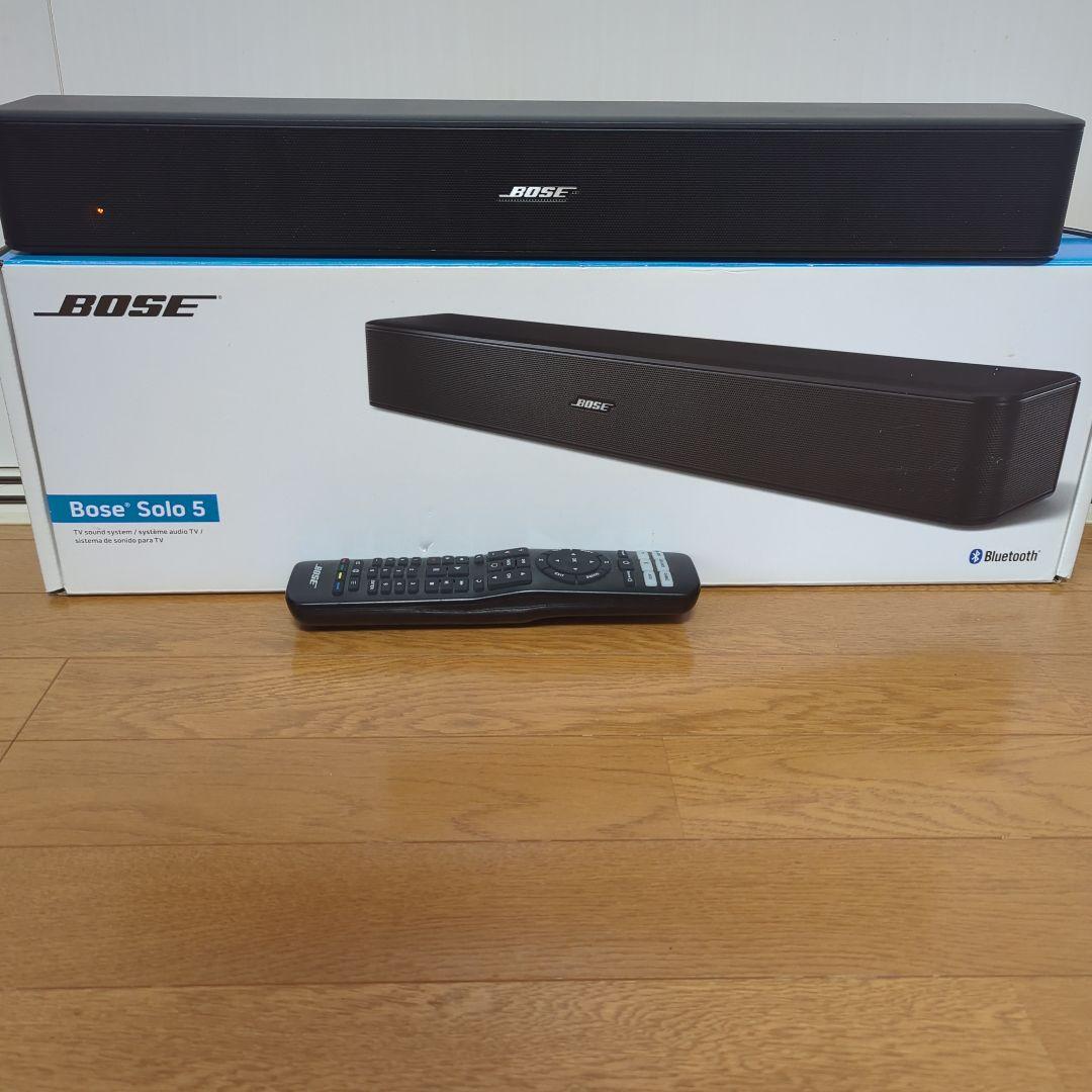 動作確認済み！Bose solo 5 TV sound system