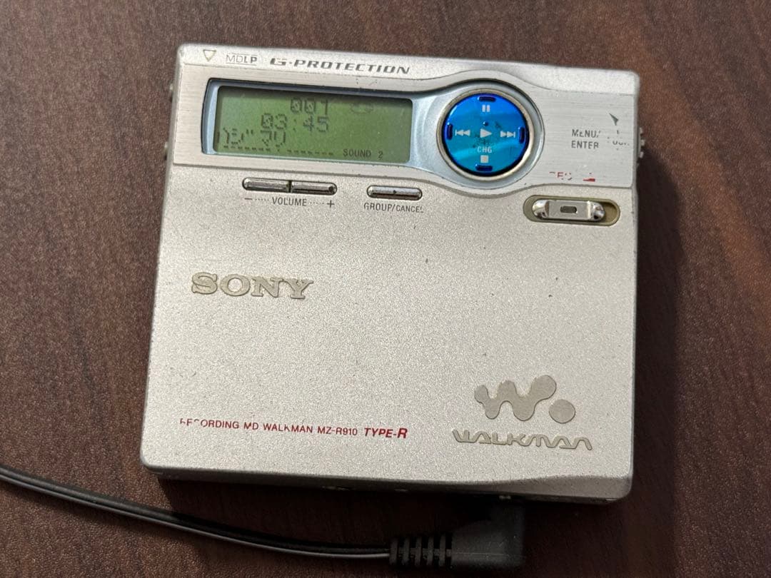 SONY MDウォークマン TYPE-R MZ-R910
