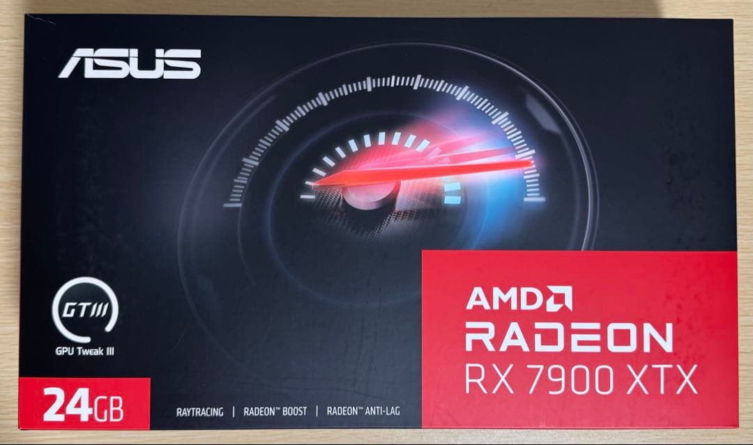 グラフィックボード・グラボ・ビデオカード ASUS AMD Radeon RX 7900 XTX 24GB