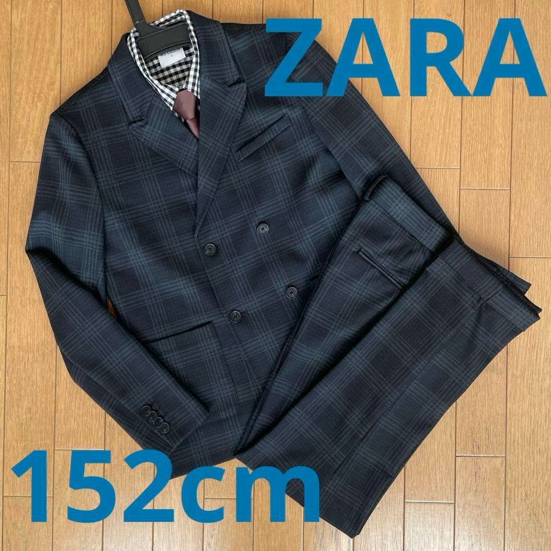 ZARA フォーマルスーツ 152cm シャツネクタイ４点セット②