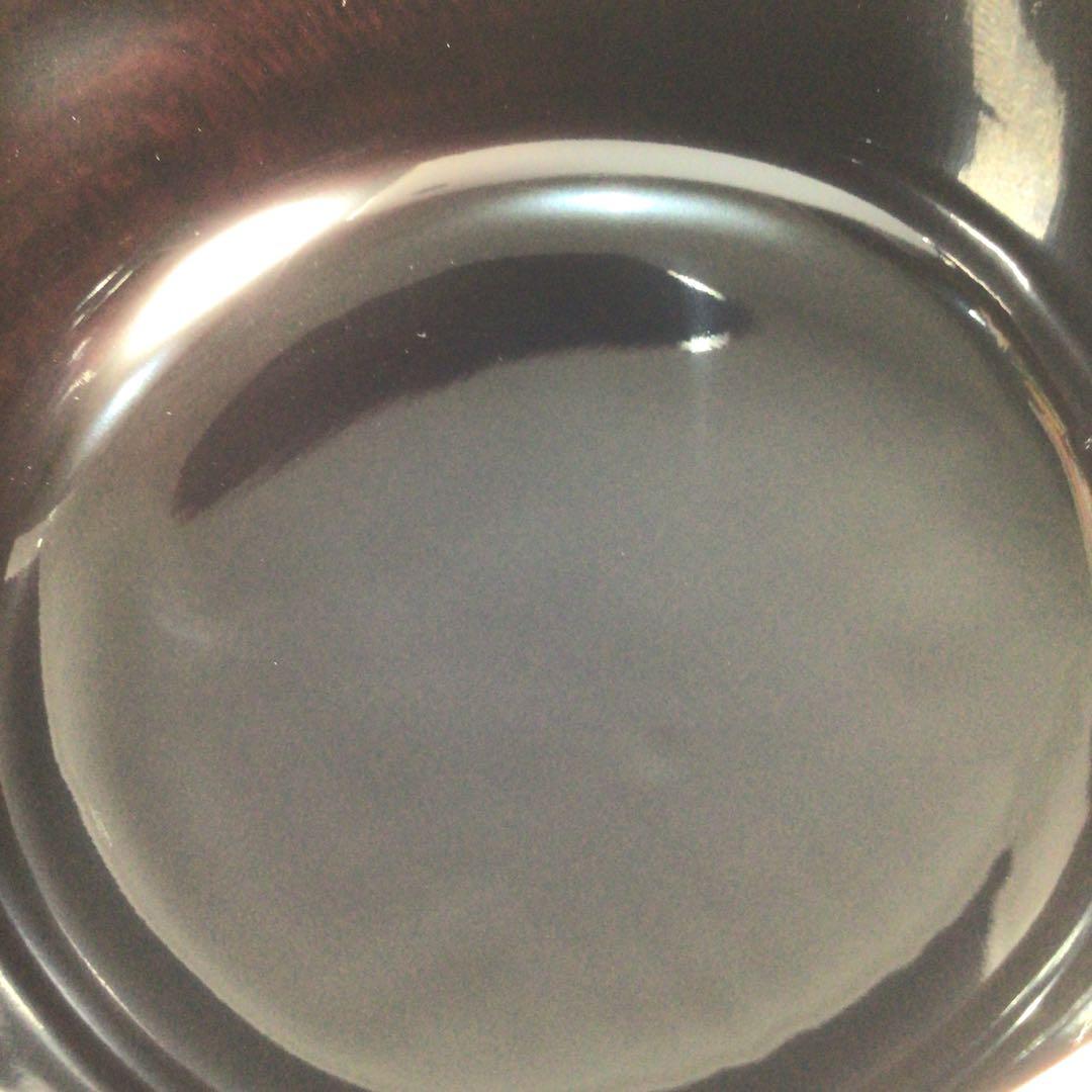 Ｍ７８４　棗　『和田瑾斎作』『独楽塗』『平棗』　共箱　茶道具