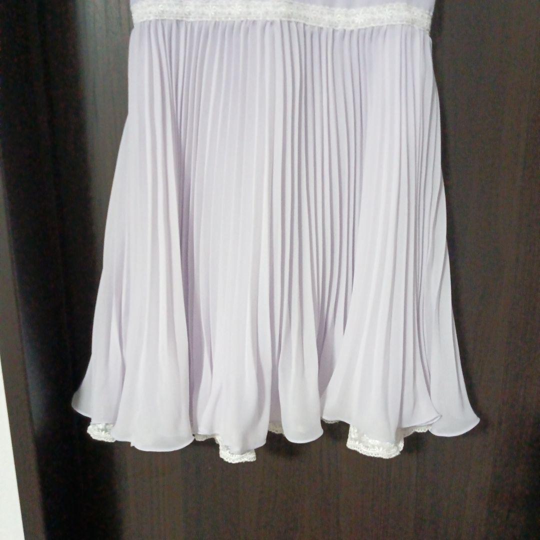 120 anyFAM 入学式 ボレロ ワンピース パープル 薄紫 ラベンダー