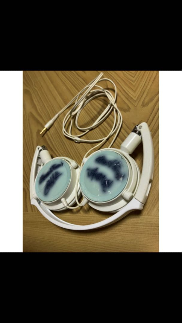 Grand Focusサイン入 PioneerヘッドフォンSE-MJ21劣化有り