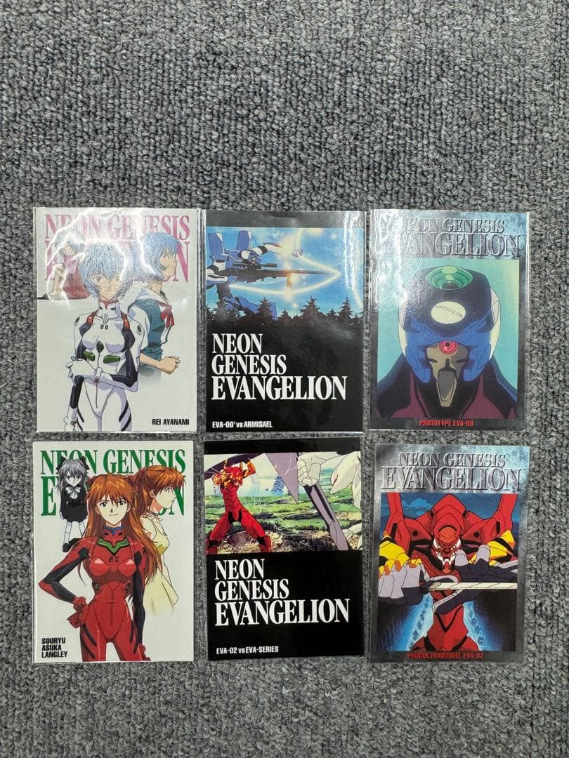 新世紀エヴァンゲリオン　カードダスマスターズ　64 イベントプロモ　6枚