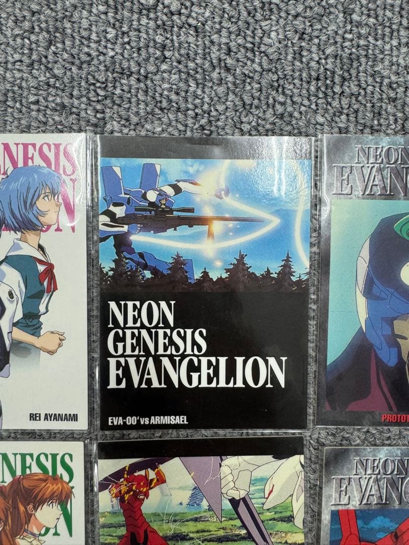 新世紀エヴァンゲリオン　カードダスマスターズ　64 イベントプロモ　6枚