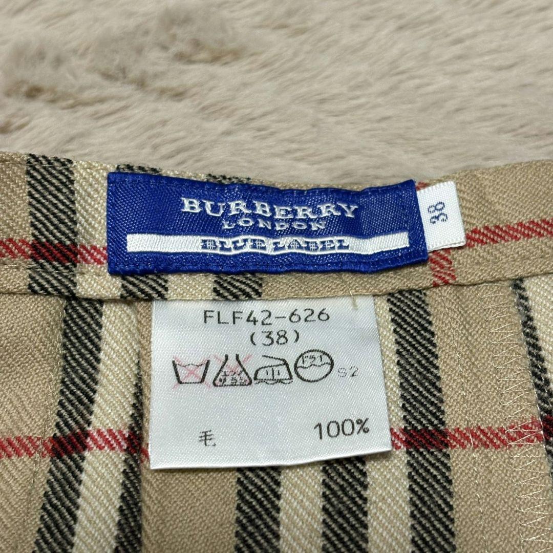 【ANCHOVY✨️】　Y2K✨ バーバリーブルーレーベル ラップスカート