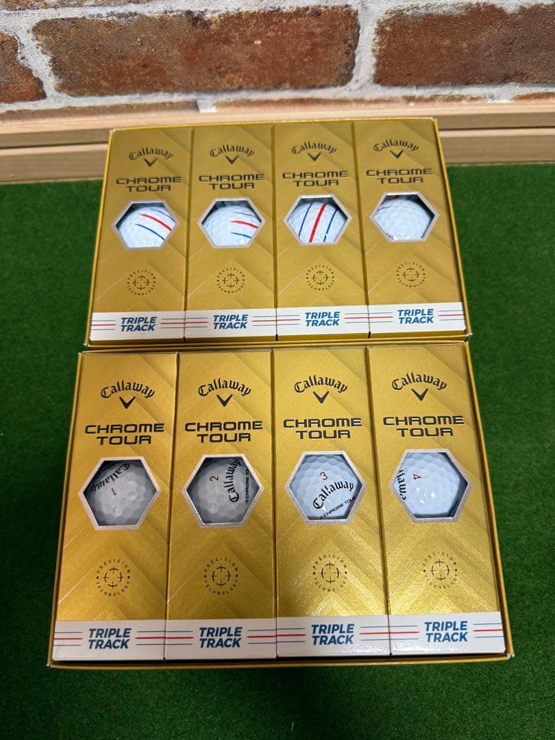 Callaway Chrome Tour ゴルフボール 2箱　クロームツアー