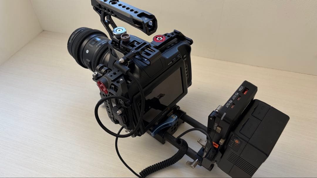 デジタルカメラ BMPCC 6K PRO Sigma18-35 f1.8 cfast 256G