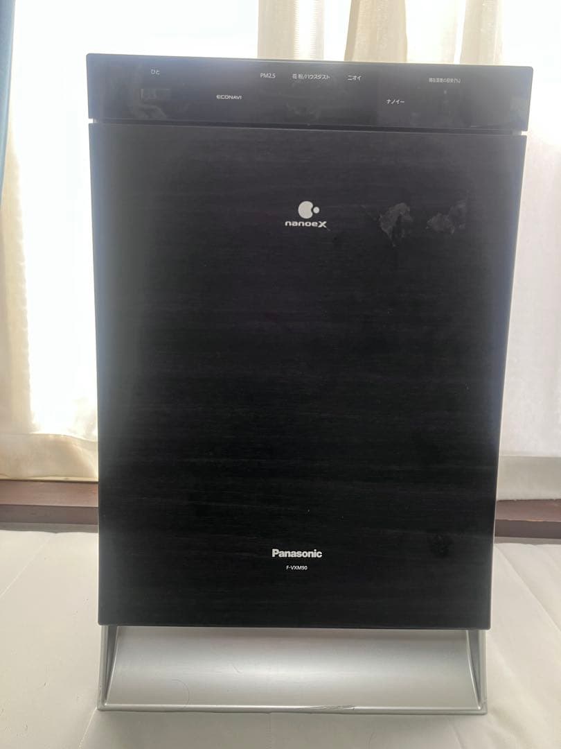 定価99,800円 パナソニック F-VXM90 加湿空気清浄機 木目 花粉症に