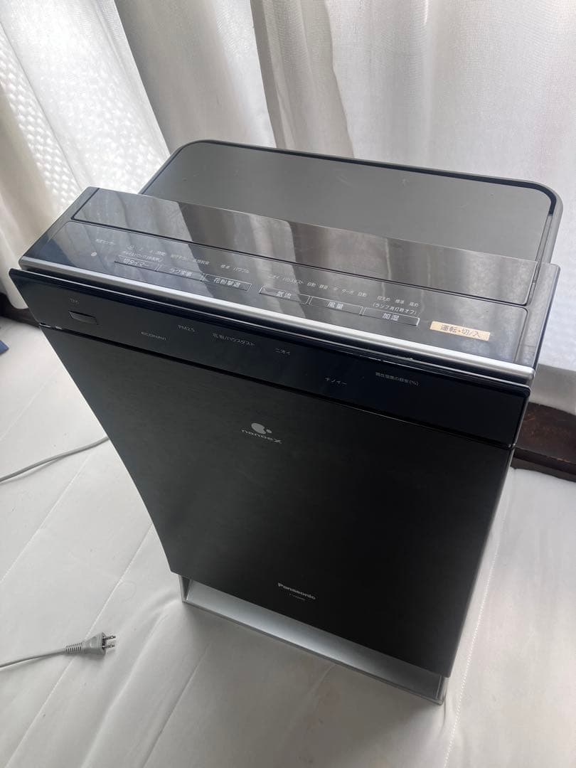 定価99,800円 パナソニック F-VXM90 加湿空気清浄機 木目 花粉症に