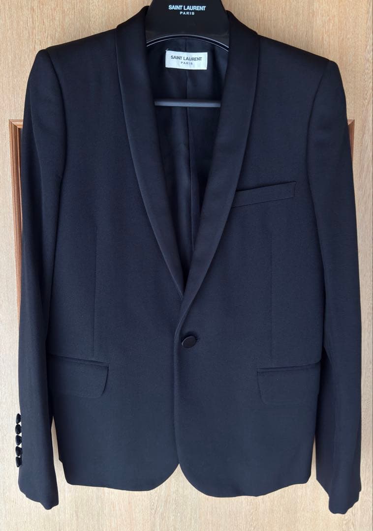 【最終値下】新品定価42万サンローランパリ スモーキングジャケットF36エディ